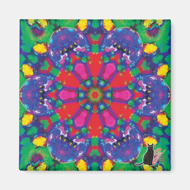 Florence Kaleidoscope Magnet (Framsidan)