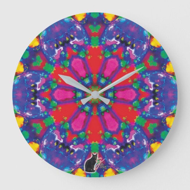 Florence Kaleidoscope Stor Klocka (Framsida)