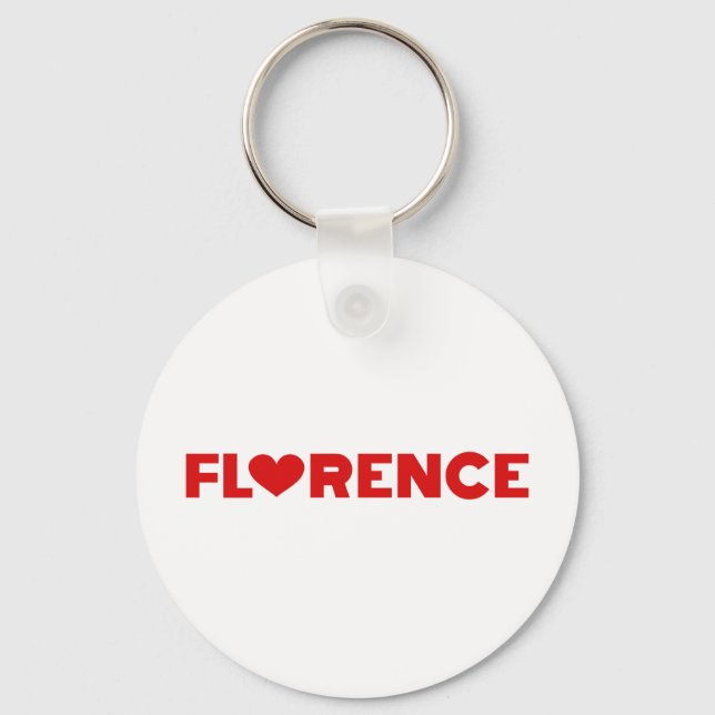 Florence Kärlek Nyckelring (Framsida)
