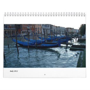 Florence, Milan och Rome Kalender
