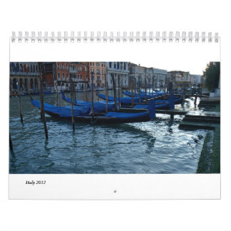 Florence, Milan och Rome Kalender