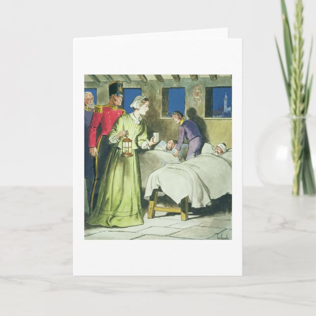 Florence Nightingale (1820-1910) från Peeps into Kort (Framsida)