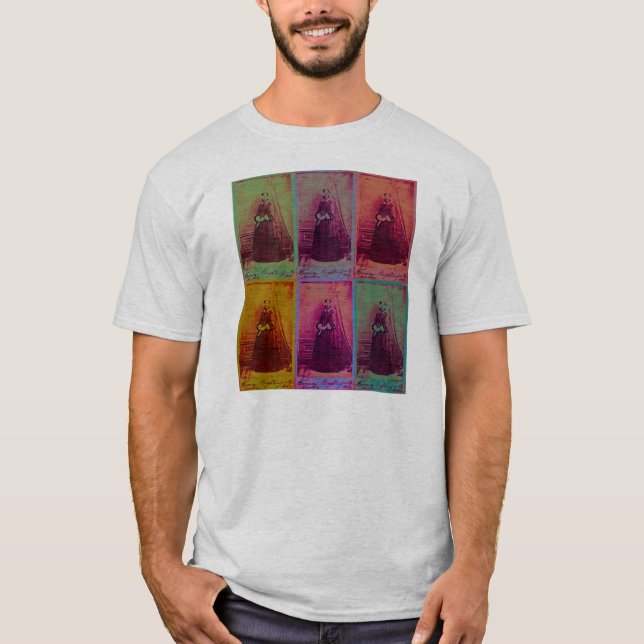 Florence Nightingale Färg T-shirt (Framsida)
