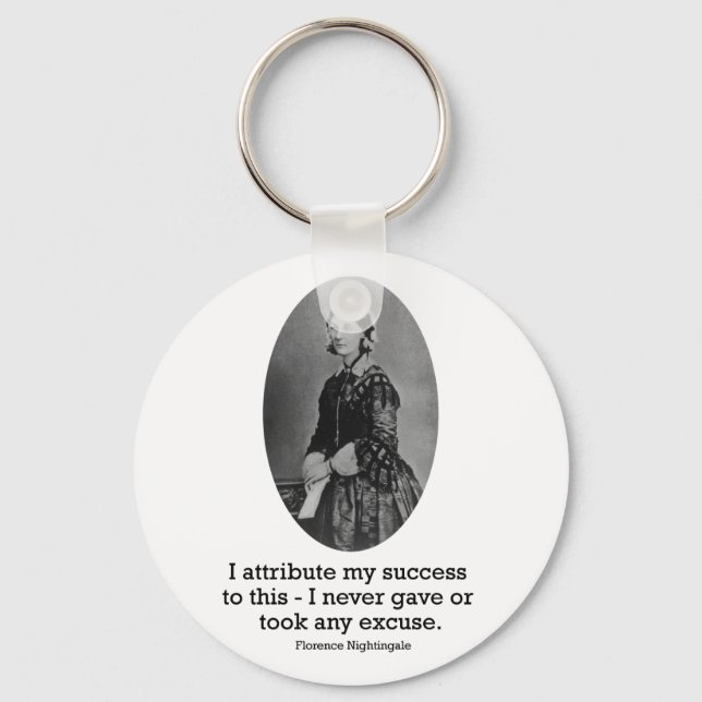 Florence Nightingale Keychain Nyckelring (Framsida)