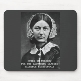 Florence Nightingale noterar på sjukvård Musmatta
