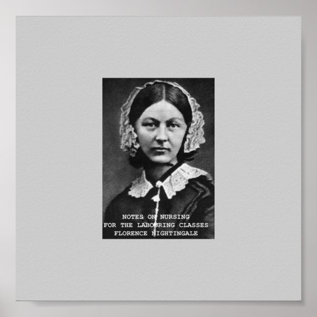 Florence Nightingale Notes Poster (Framsidan)