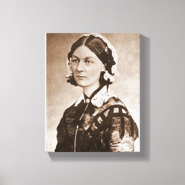 Florence Nightingale Nurse Canvastryck (Framsida)