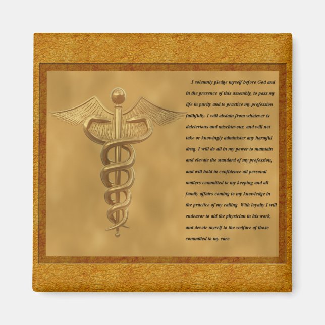 Florence Nightingale Pledge Magnet (Framsidan)