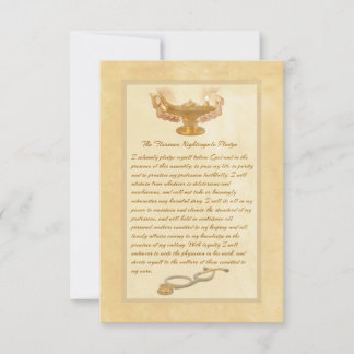 Florence Nightingale Pledge Tack Kort