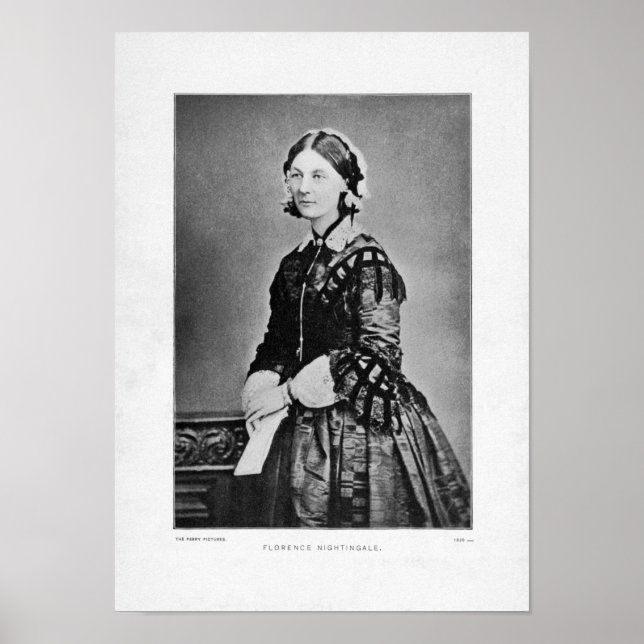 Florence Nightingale Porträtt Poster (Framsidan)