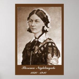 Florence Nightingale sjuksköterska Poster