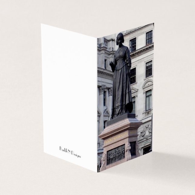 Florence Nightingale Statue London Kort (Utsida)