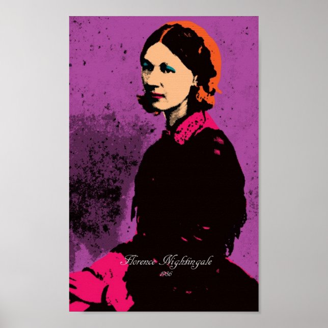 Florence Nightingale with Pop Art Poster (Framsidan)