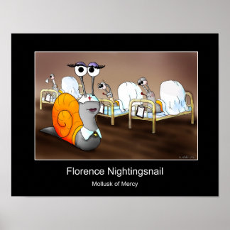 Florence Nightingsnail Poster