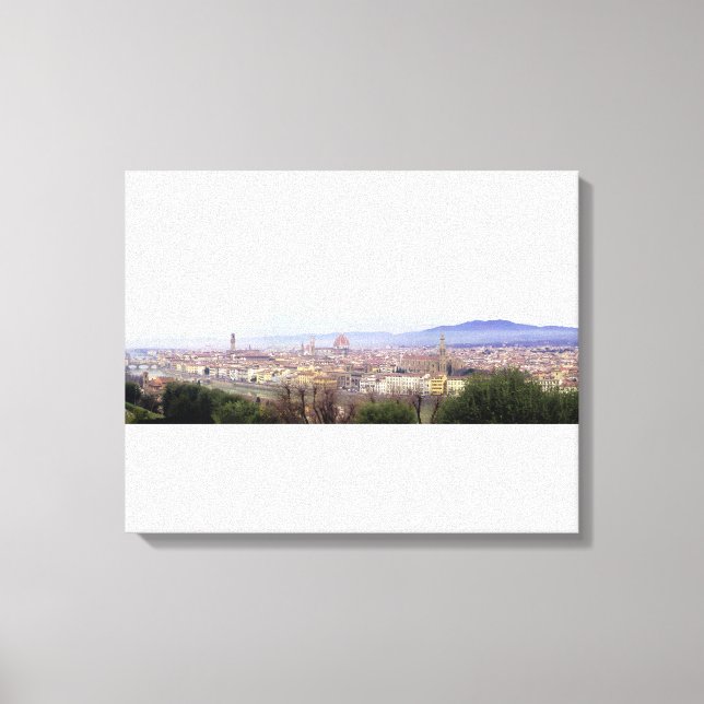 Florence Panoramic Wrapped Canvas (Framsida)