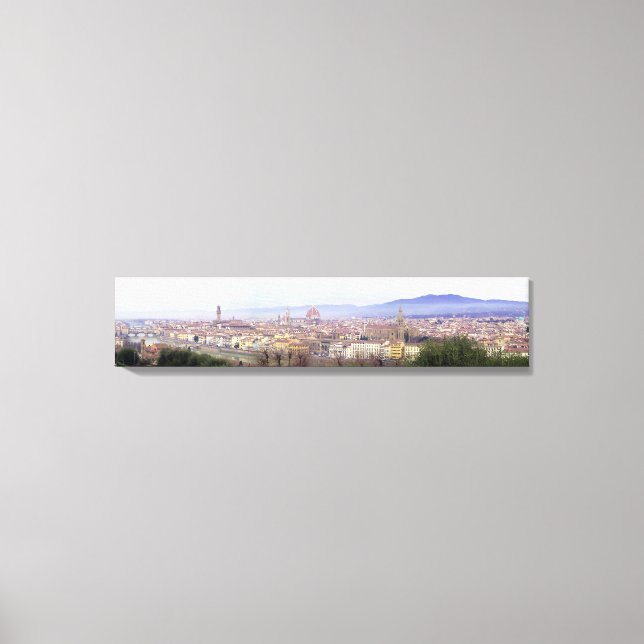 Florence Panoramic Wrapped Canvas (Framsida)