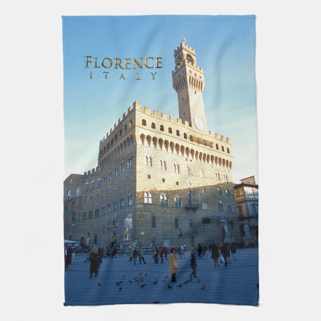 Florence - Piazzadella Signoria Kökshandduk (Vertikal)