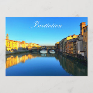 Florence - Ponte Vecchio Inbjudningar