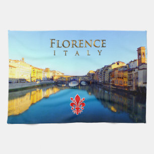 Florence - Ponte Vecchio Kökshandduk