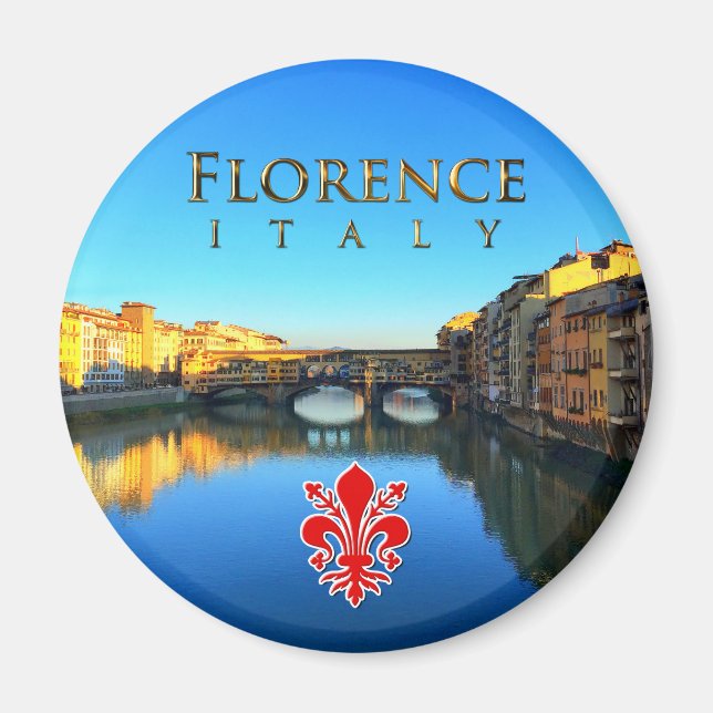 Florence - Ponte Vecchio Magnet (Framsidan)