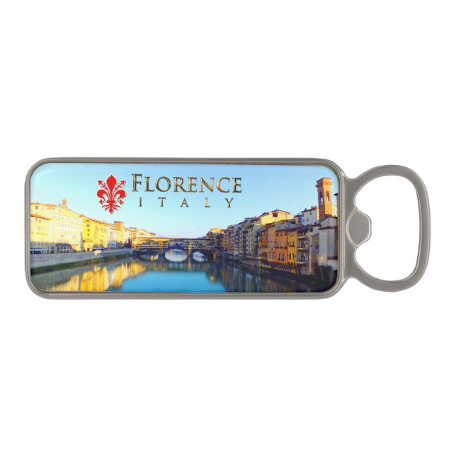 Florence - Ponte Vecchio Magnet Kapsylöppnare (Framsidan)