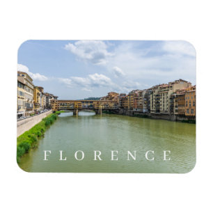 Florence Ponte Vecchio view-kylmagnet Magnet