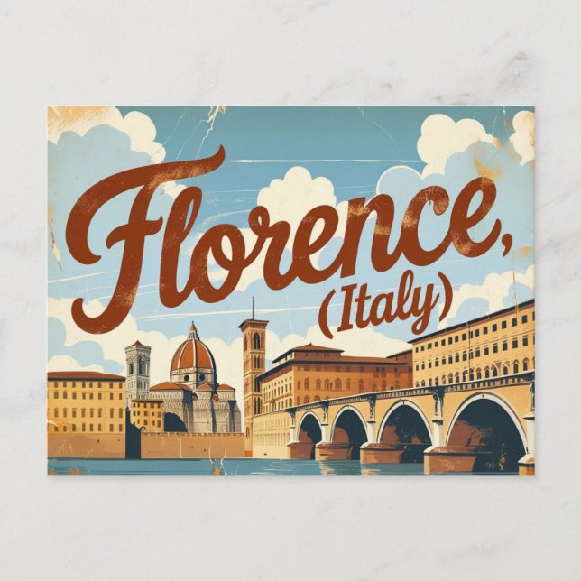 Florence Postcard Beauty Vykort (Framsida)