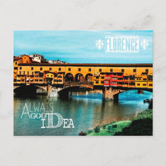 Florence Postcard - Cartolina Firenze Vykort