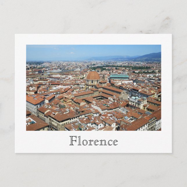 Florence Postcard Vykort (Framsida)