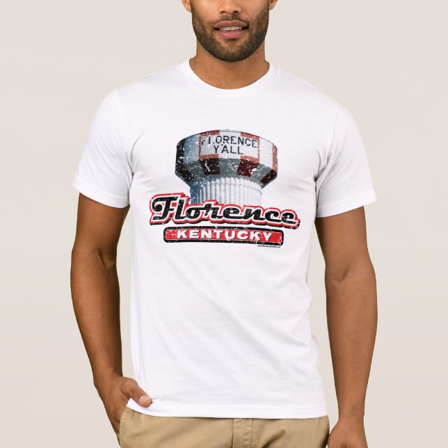 Florence Retro Passande T Tröja (Framsida)