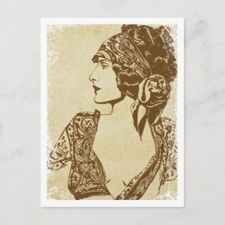 "Florence" ~ Roaring 20's Postcard Vykort