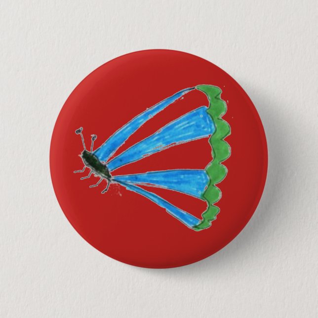 Florence Round Badge Knapp (Framsida)