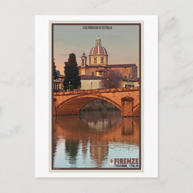 Florence - San Frediano i Cestello Vykort (Framsida)