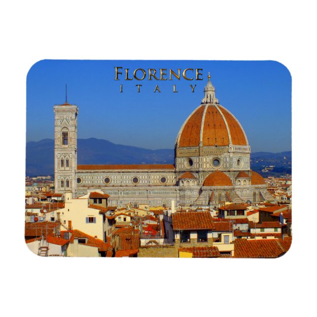 Florence - Santa Maria del Fiore Magnet (Horisontell)