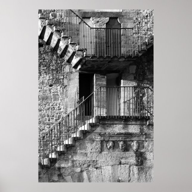 Florence Staircase Poster (Framsidan)