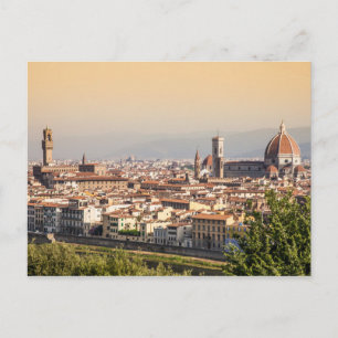 Florence sunset vykort
