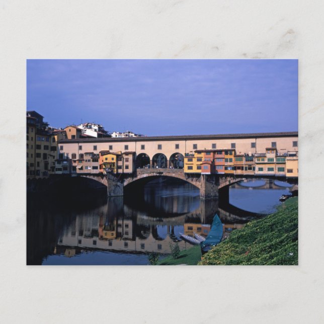 Florence Tuscany Italien Vykort (Framsida)