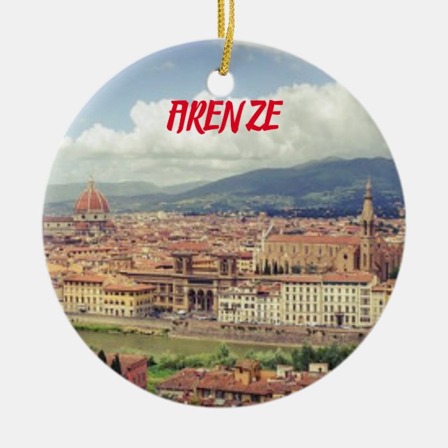 Florence Tuscany jul Ornament (Framsidan)