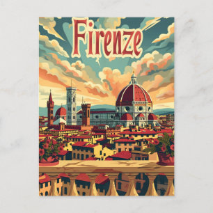 Florence Vintage Vykort