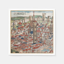 Florencia 1493 cocktailparty servetter