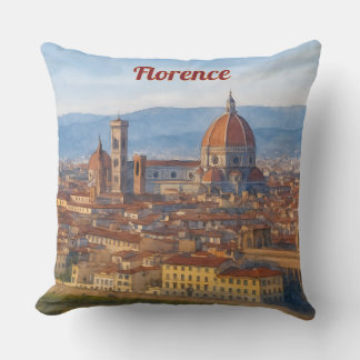 Florens akvarell Duomo Siluett Kudde