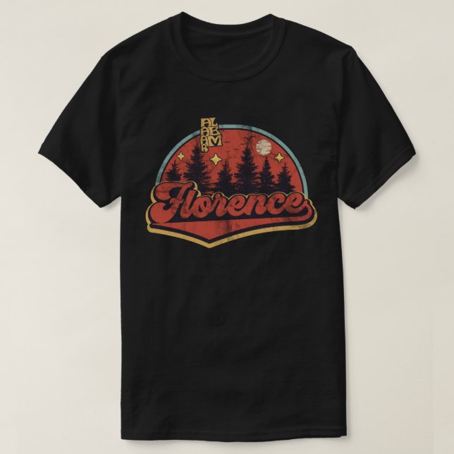 Florens, Alabama T Shirt (Design framsida)