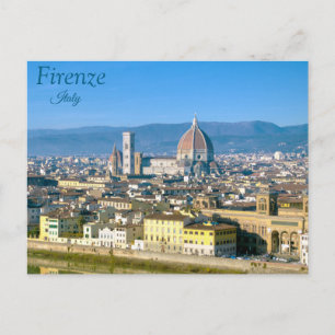Florens, Firenze, Italien Vykort