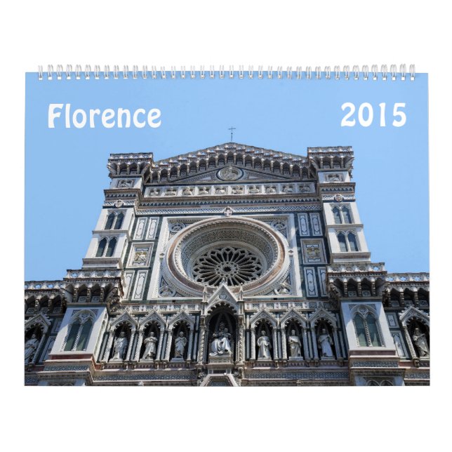 Florens, Italien 2015 Kalender (Omslag)