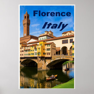 Florens, Italien affisch