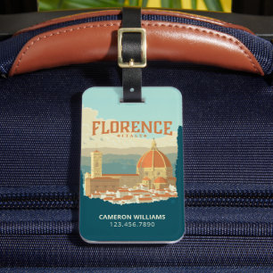 Florens, Italien Bagagebricka