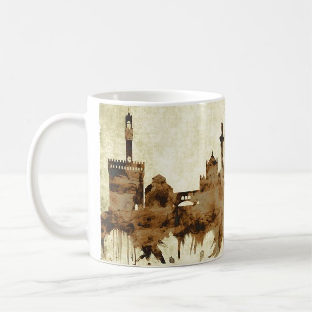 Florens Italien Cityscape Kaffemugg (Vänster)