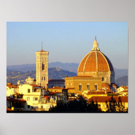 Florens, Italien - Il Duomo Poster