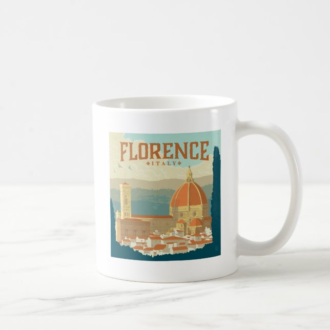 Florens, Italien Kaffemugg (Höger)