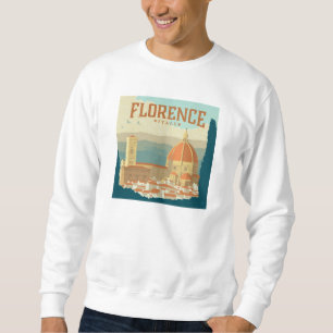 Florens, Italien Lång Ärmad Tröja
